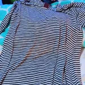 Long sleeve striped shirt
